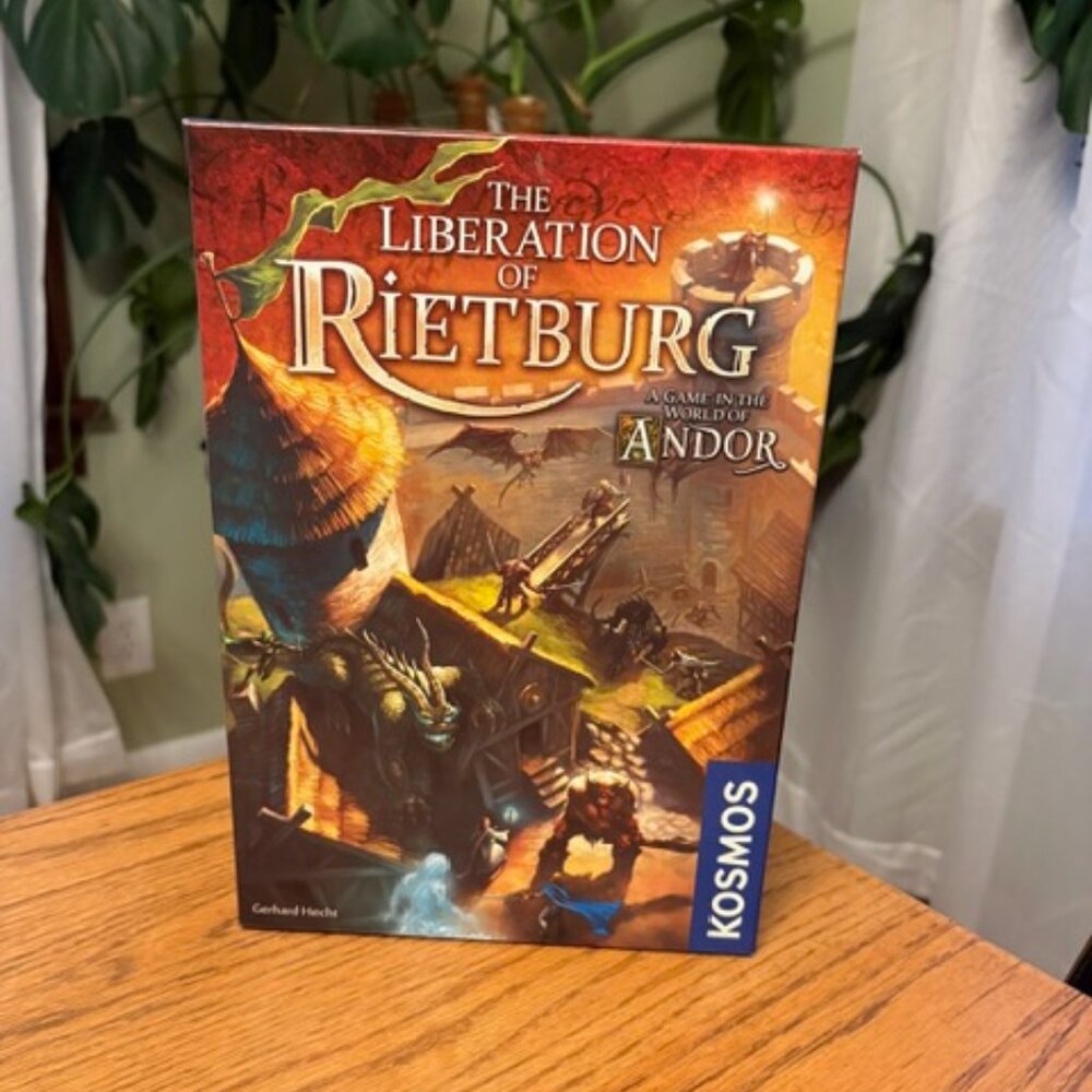 The Liberation of Rietburg Board Game, Excellent Condition